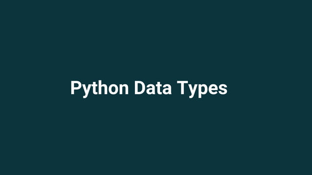 Zero to Hero - Introduction to Python3 | PPT