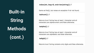 Zero to Hero - Introduction to Python3 | PDF