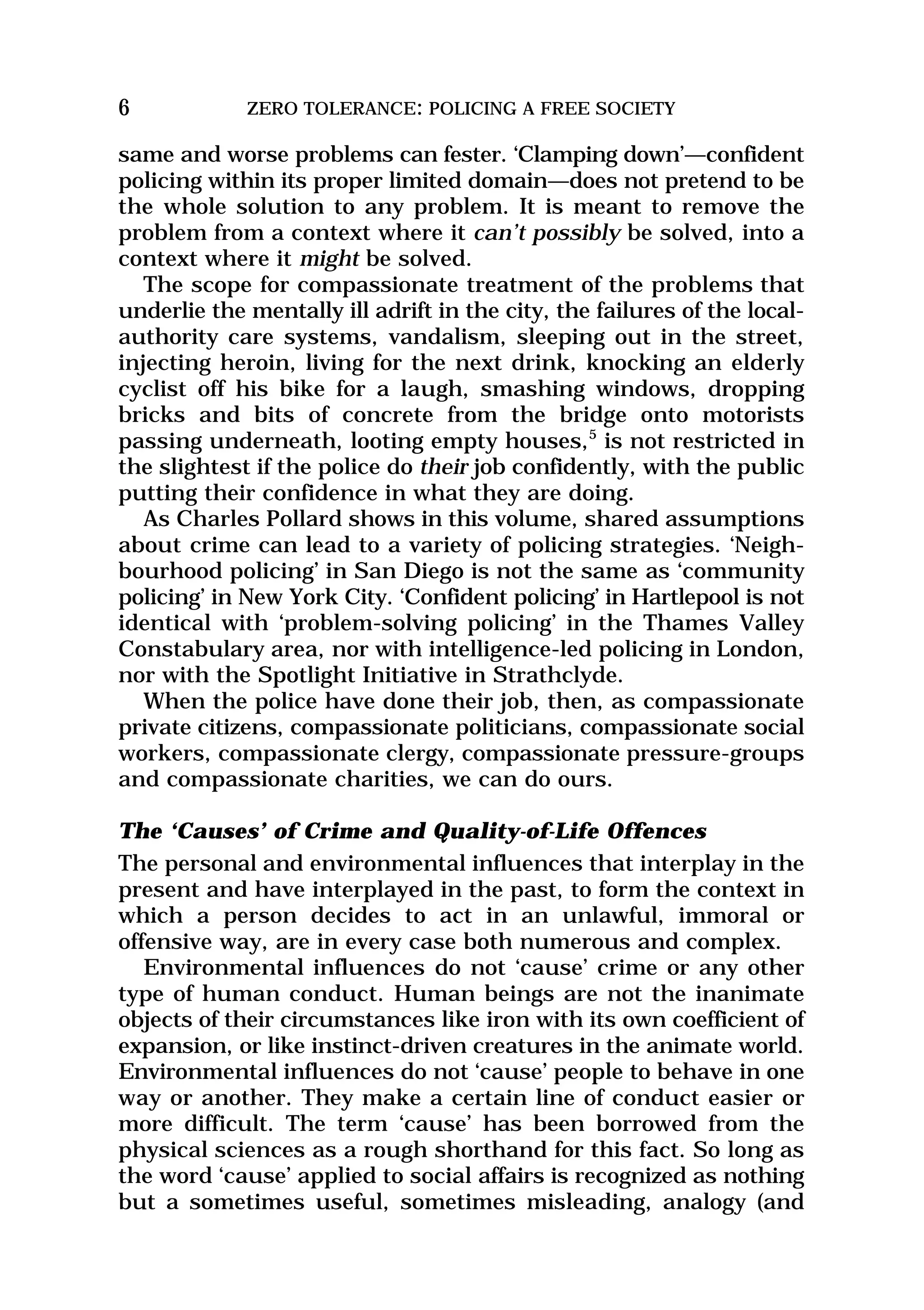 Zero tolerance | PDF