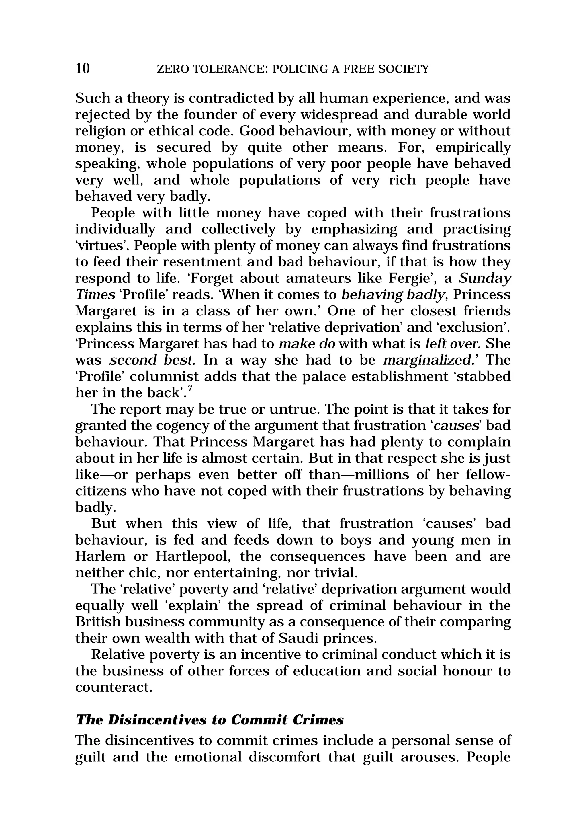 Zero tolerance | PDF