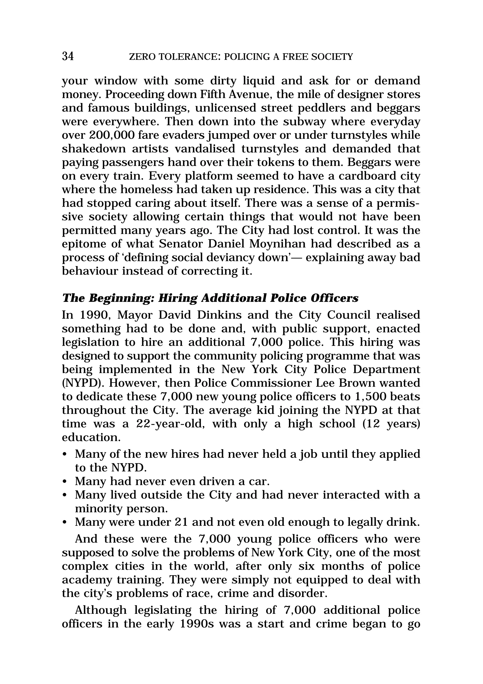 Zero tolerance | PDF