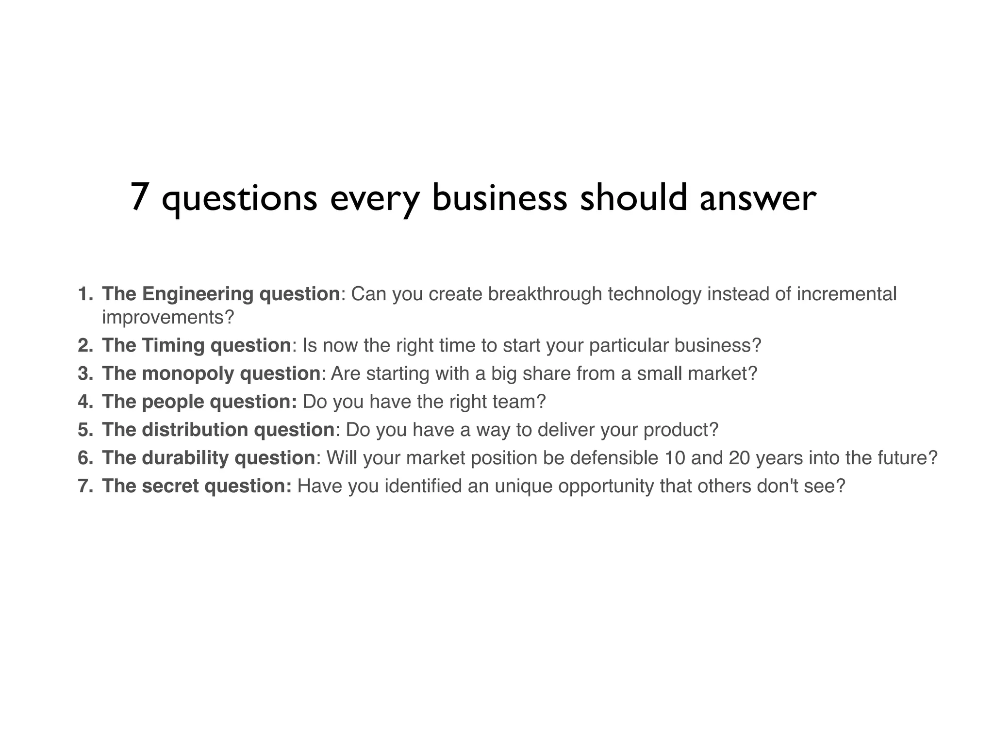 Zero to one by Peter Thiel, Resume of book graphs | PDF