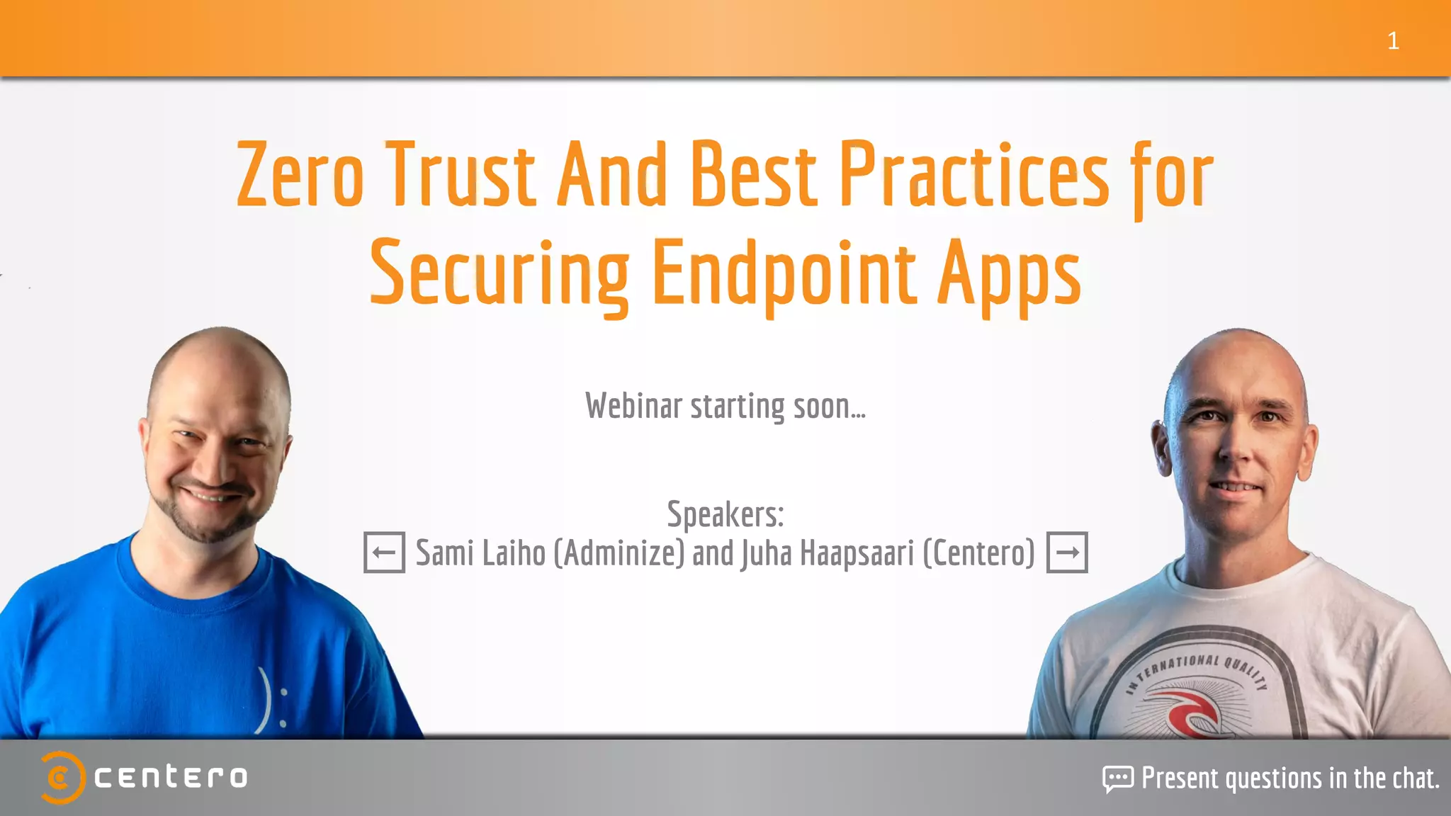 Zero Trust And Best Practices for Securing Endpoint Apps on May 24th ...
