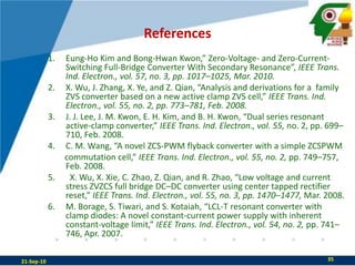 		Intended ModificationRealization of the concept with Bridge rectifier at  the transformer secondary.Projected Circuit Configuration21-Sep-1034