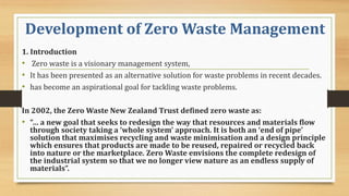 The Zero Waste Concept | PPTX