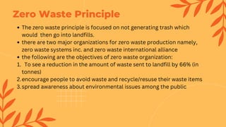 zero waste and r concept.pdf it is for exam prep | PDF