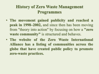 Zero Waste City | PPTX