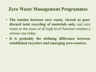 Zero Waste City | PPTX