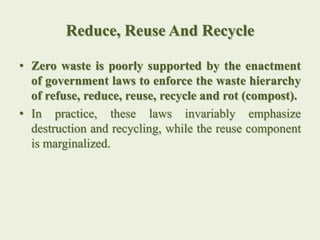 Zero Waste City | PPTX