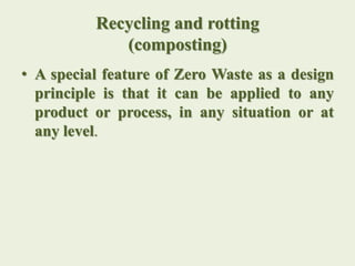 Zero Waste City | PPTX