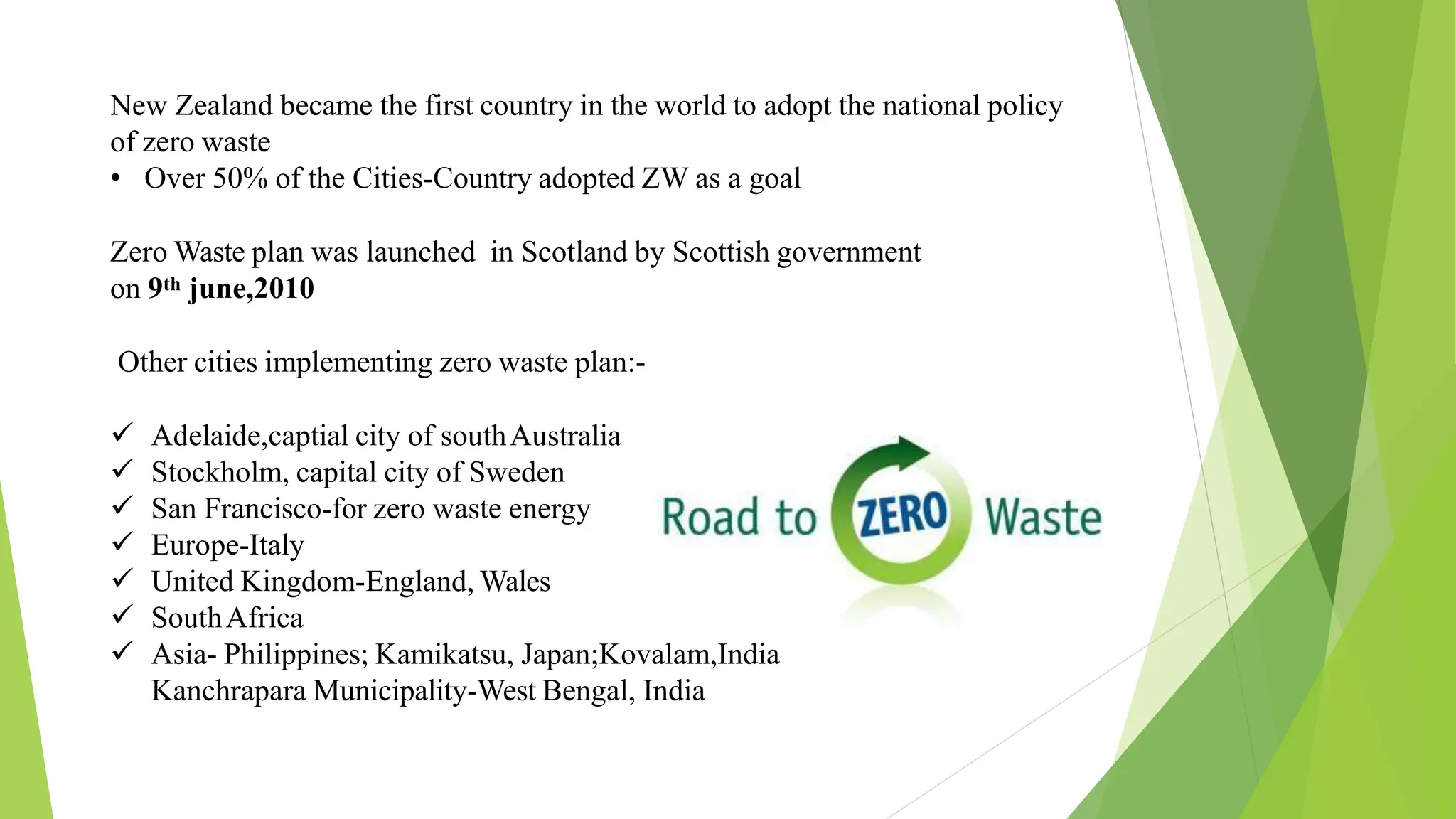 Fresh Look at Zerowaste Rough Ppt Pptx
