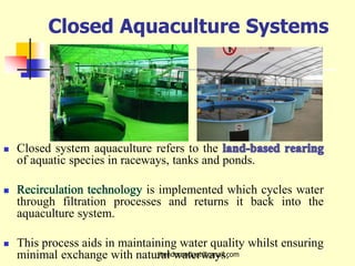 Curated visual reference: Closed System Aquaculture Water Recycling Reference: Zero Water Cultu Sys Ras Me