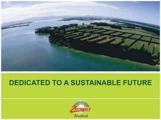 DEDICATED TO A SUSTAINABLE FUTURE 