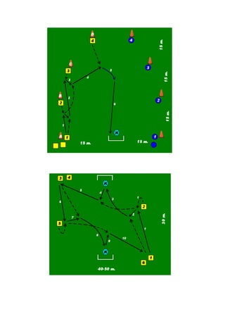 Zestaw ćw tech takt wg KNVB