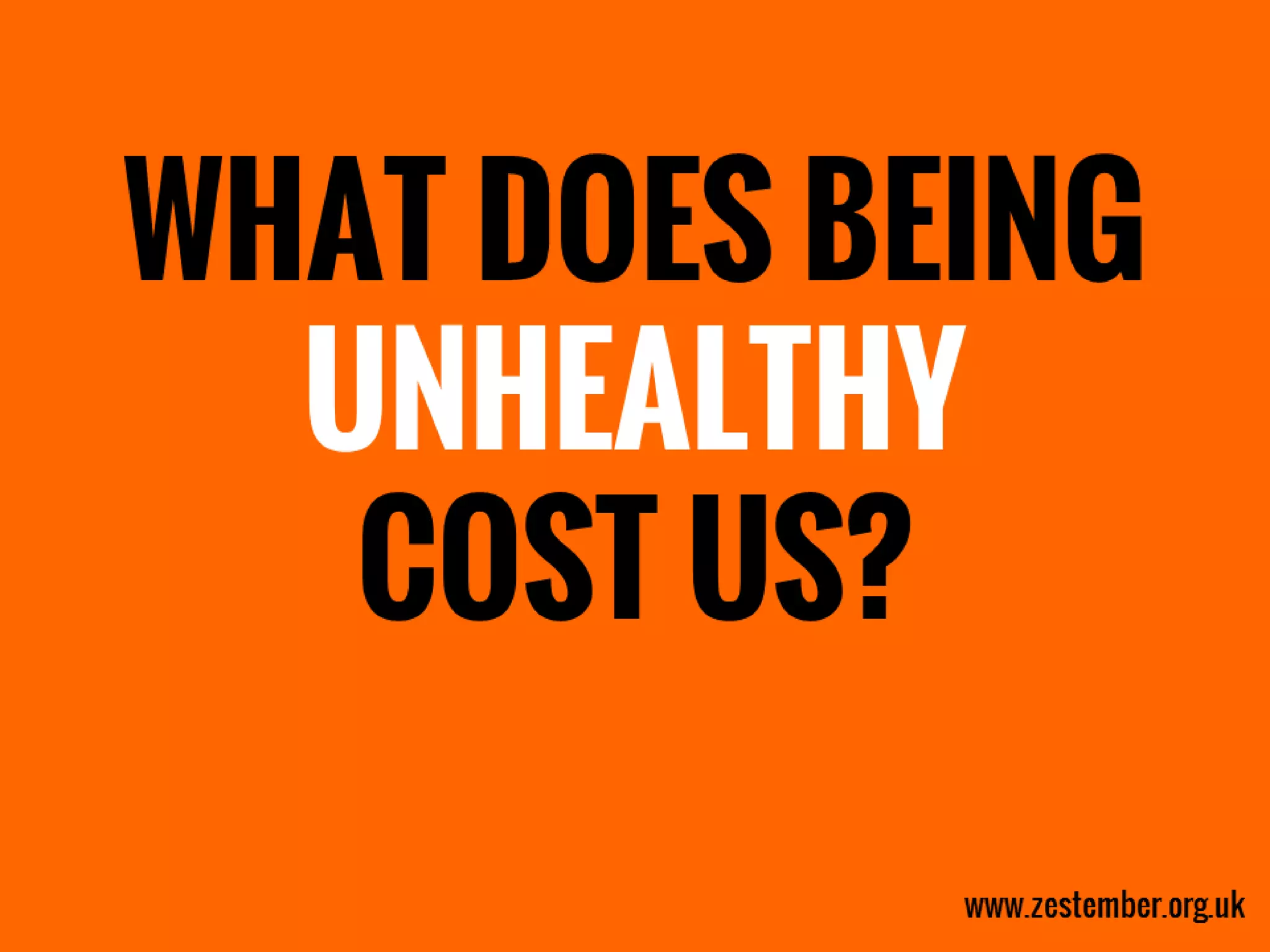 Zestember - Scary Statistics