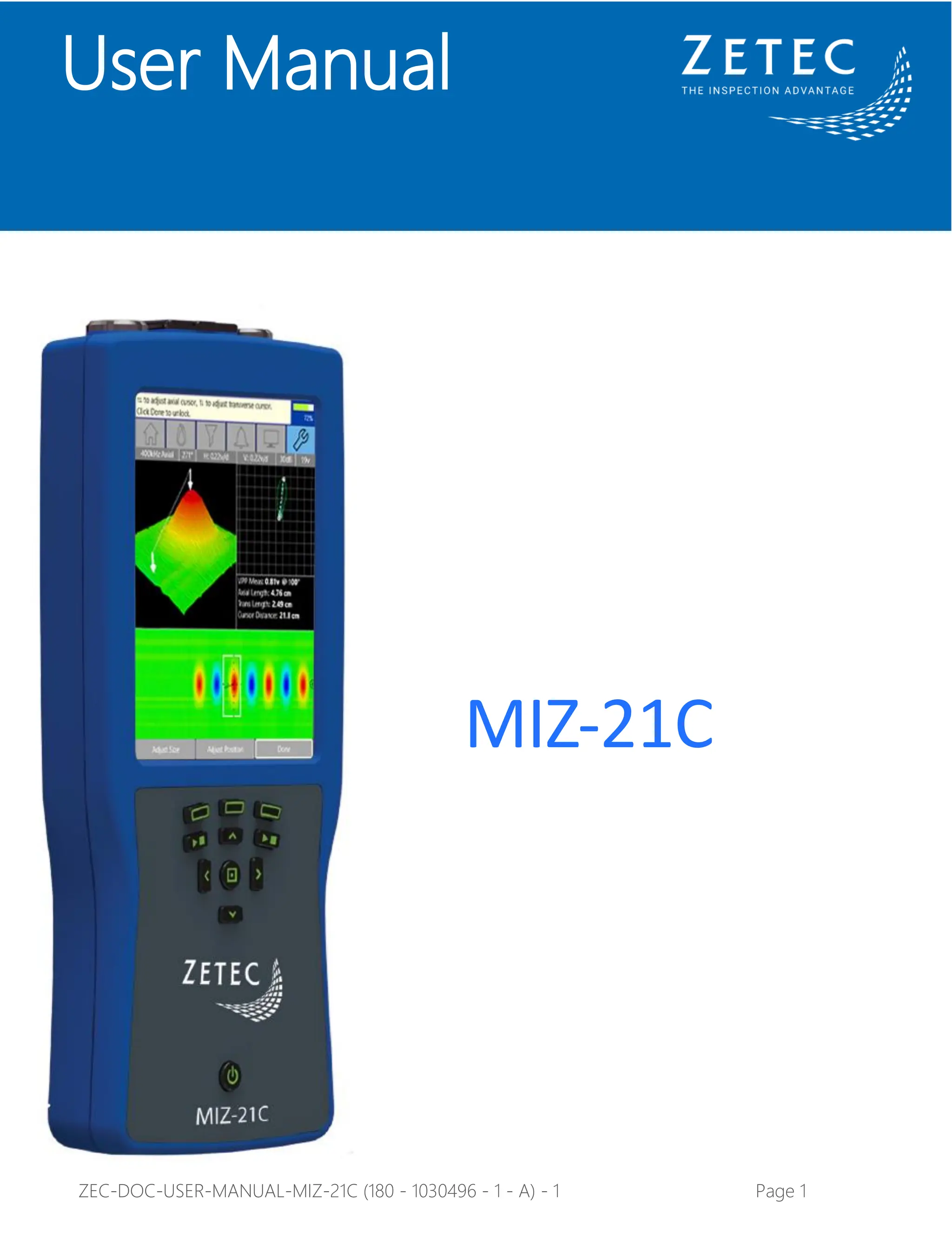 Zetec-MIZ-21C-Manual. dos de equipo eddy | PDF