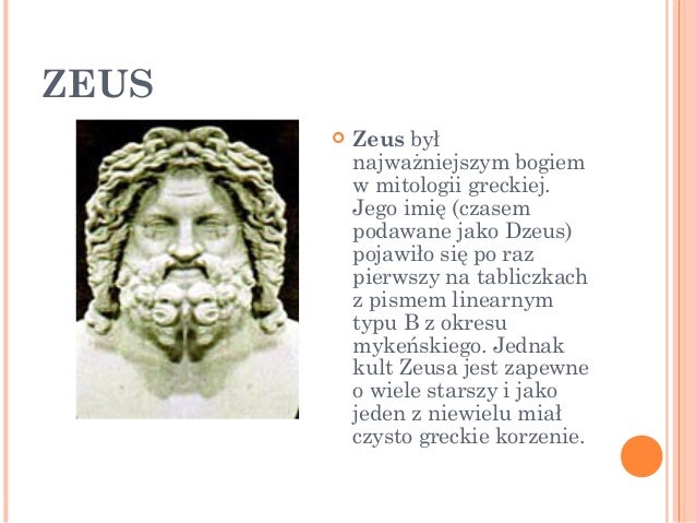 Ojciec Zeusa W Mitologii Greckiej Zeus Agata