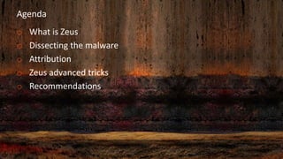 Zeus Dissected | PPTX