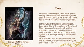 Zeus Greek God of the Sky and Thunder.pptx