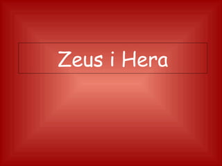 Zeus i Hera 