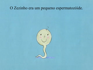 O Zezinho era um pequeno espermatozóide.
 