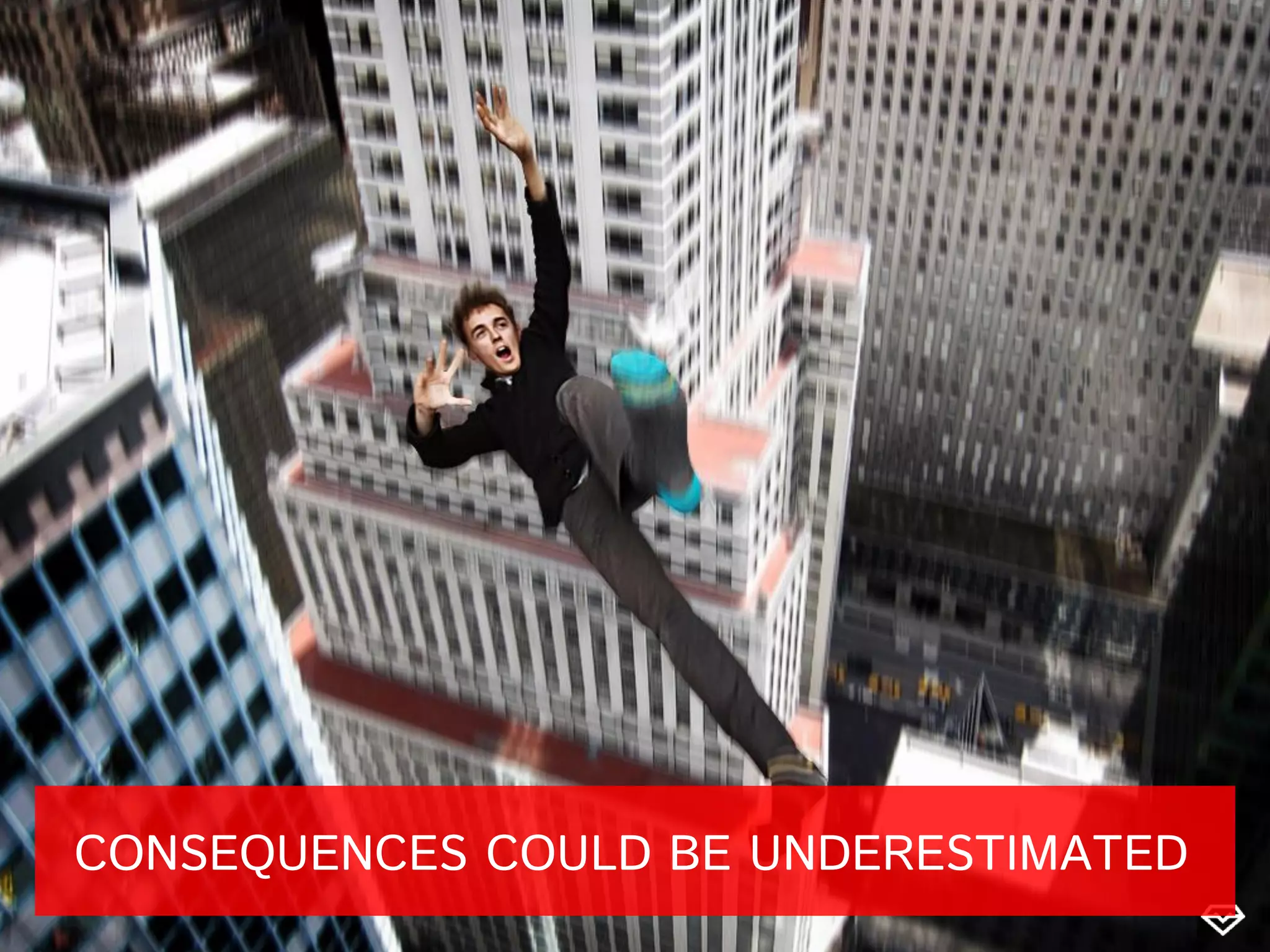 CONSEQUENCES COULD BE UNDERESTIMATED 