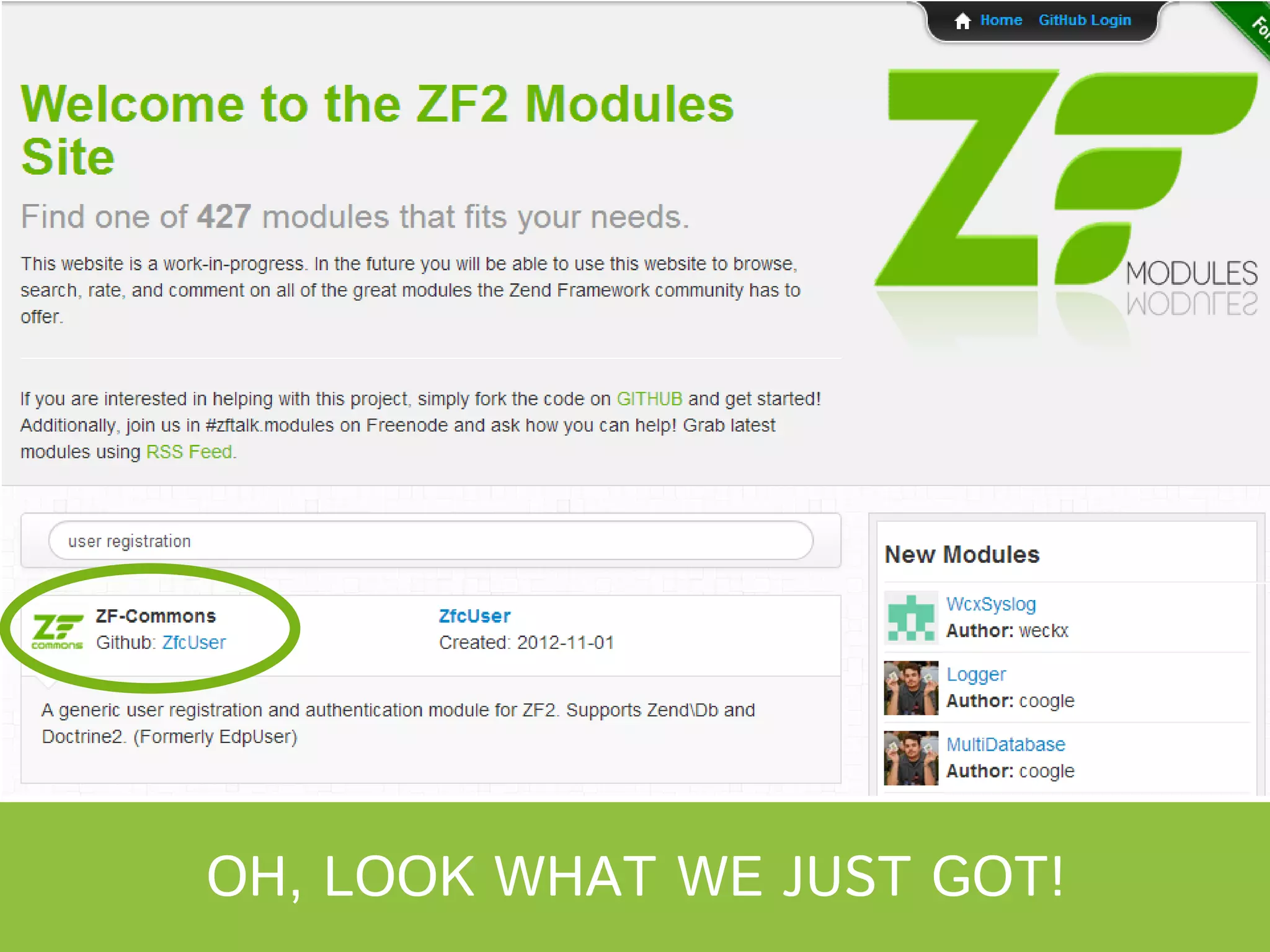 OH, LOOK WHAT WE JUST GOT! 