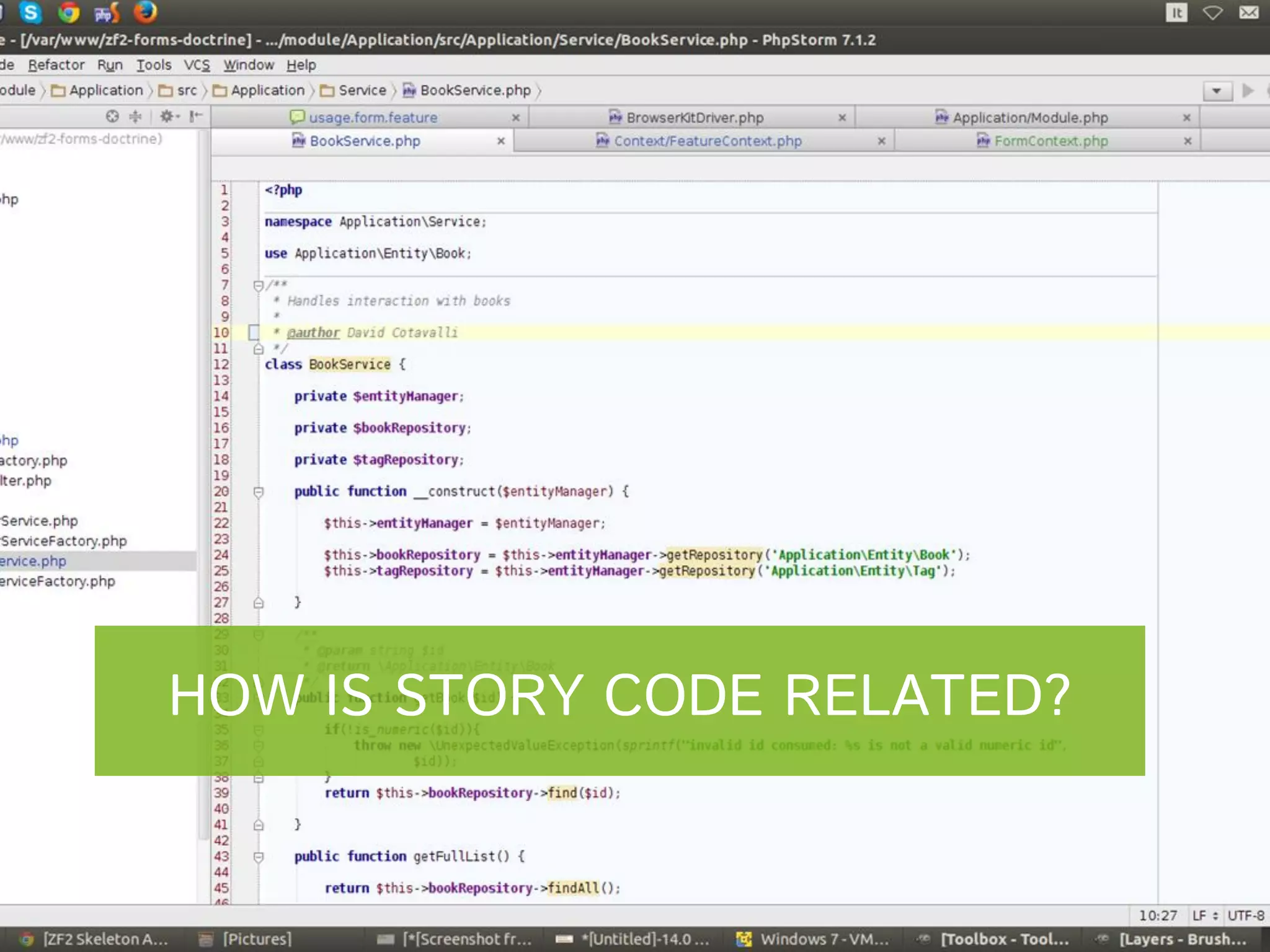 HOW IS STORY CODE RELATED?

 
