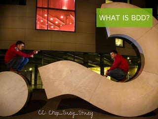 WHAT IS BDD?

 
