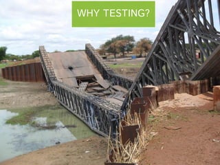 WHY TESTING?

 