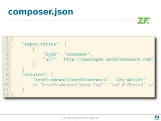 composer.json




          © All rights reserved. Zend Technologies, Inc.
 