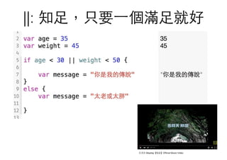 ||: 知⾜足，只要⼀一個滿⾜足就好
 