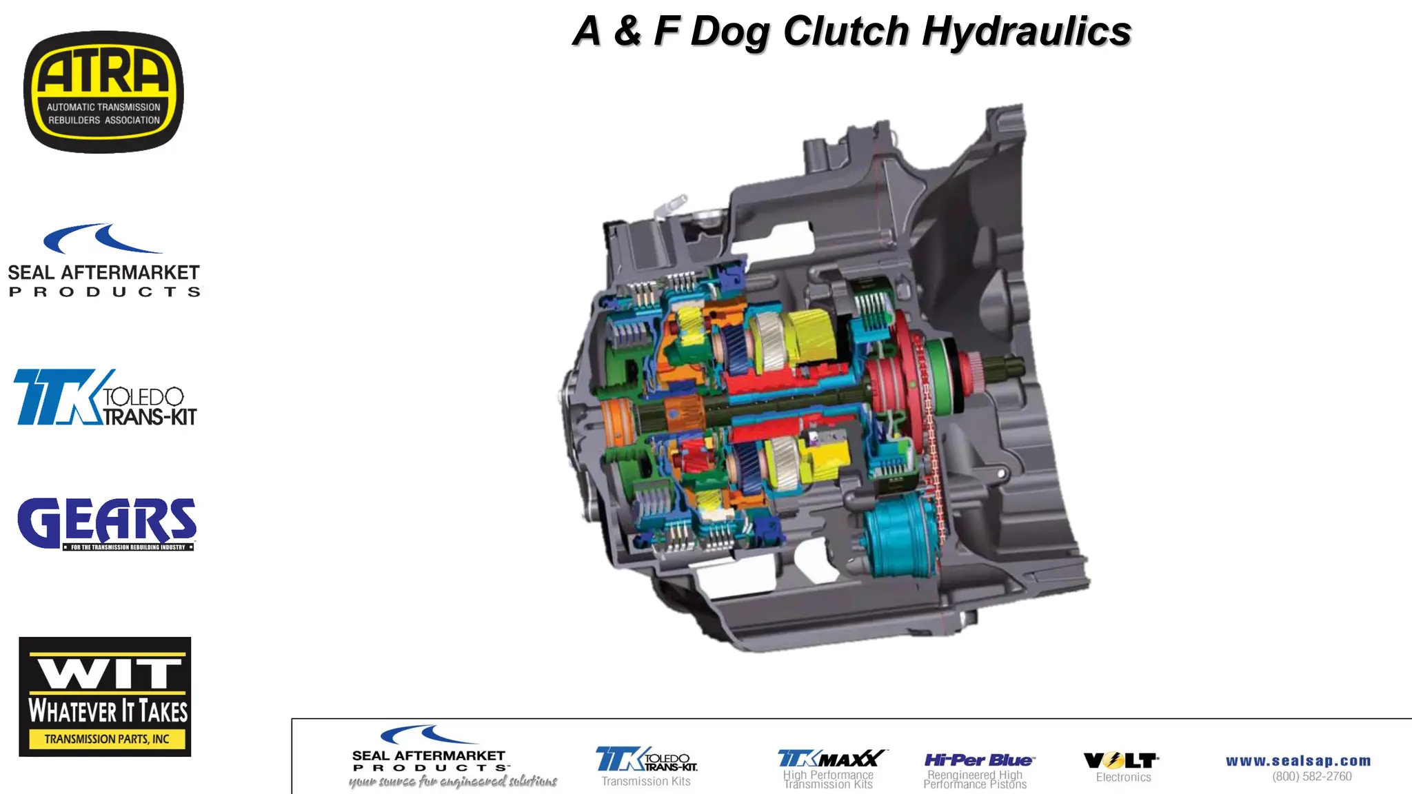 A & F Dog Clutch Hydraulics
 