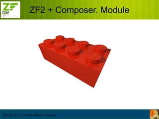 ZF2 + Composer. Module




ZFConf 2012 (c) Kirill chEbba Chebunin
 