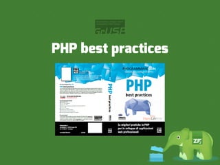 PHP best practices
 