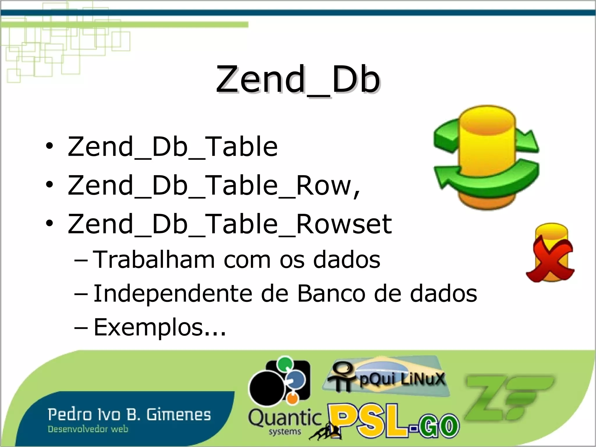 Zend Framework em Exemplos
