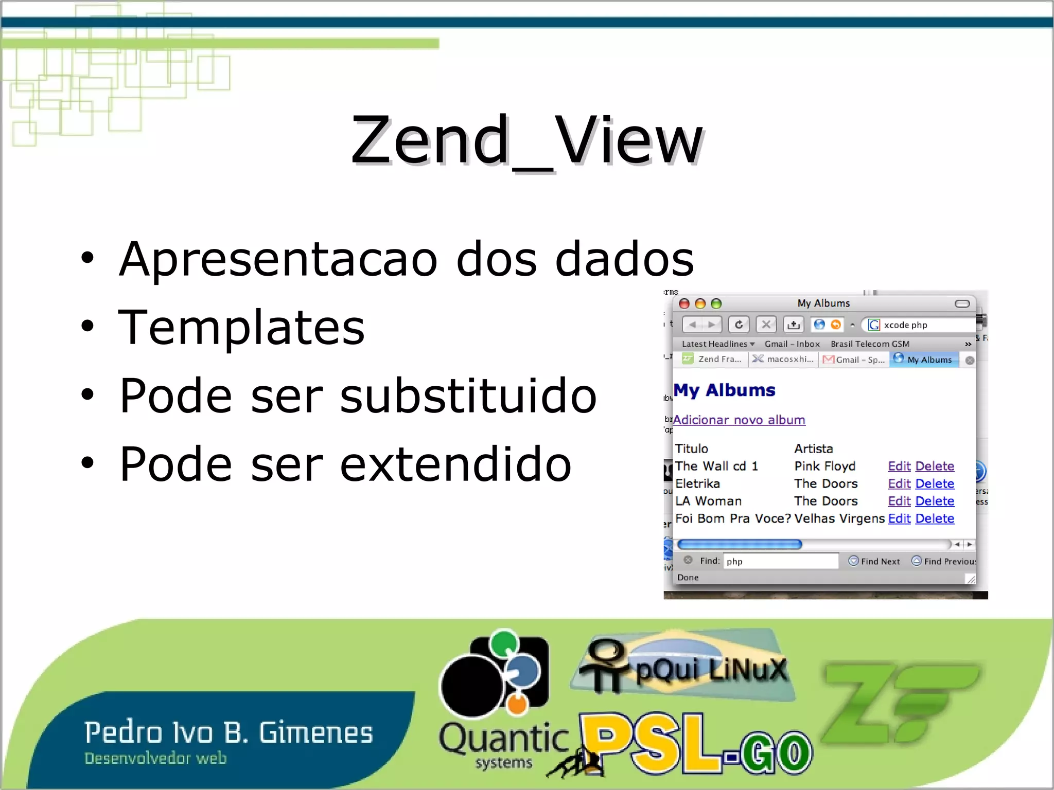 Zend Framework em Exemplos