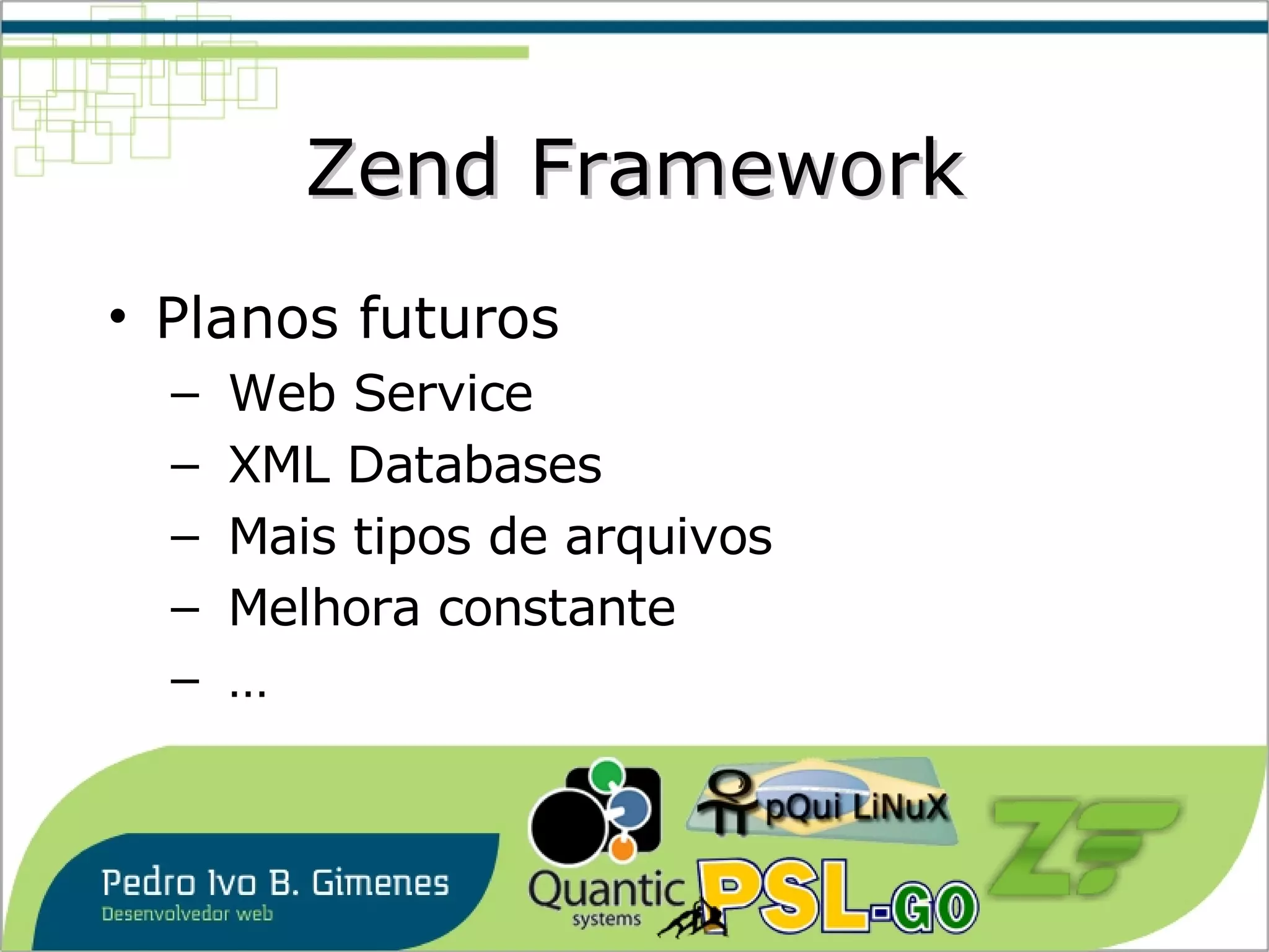 Zend Framework em Exemplos
