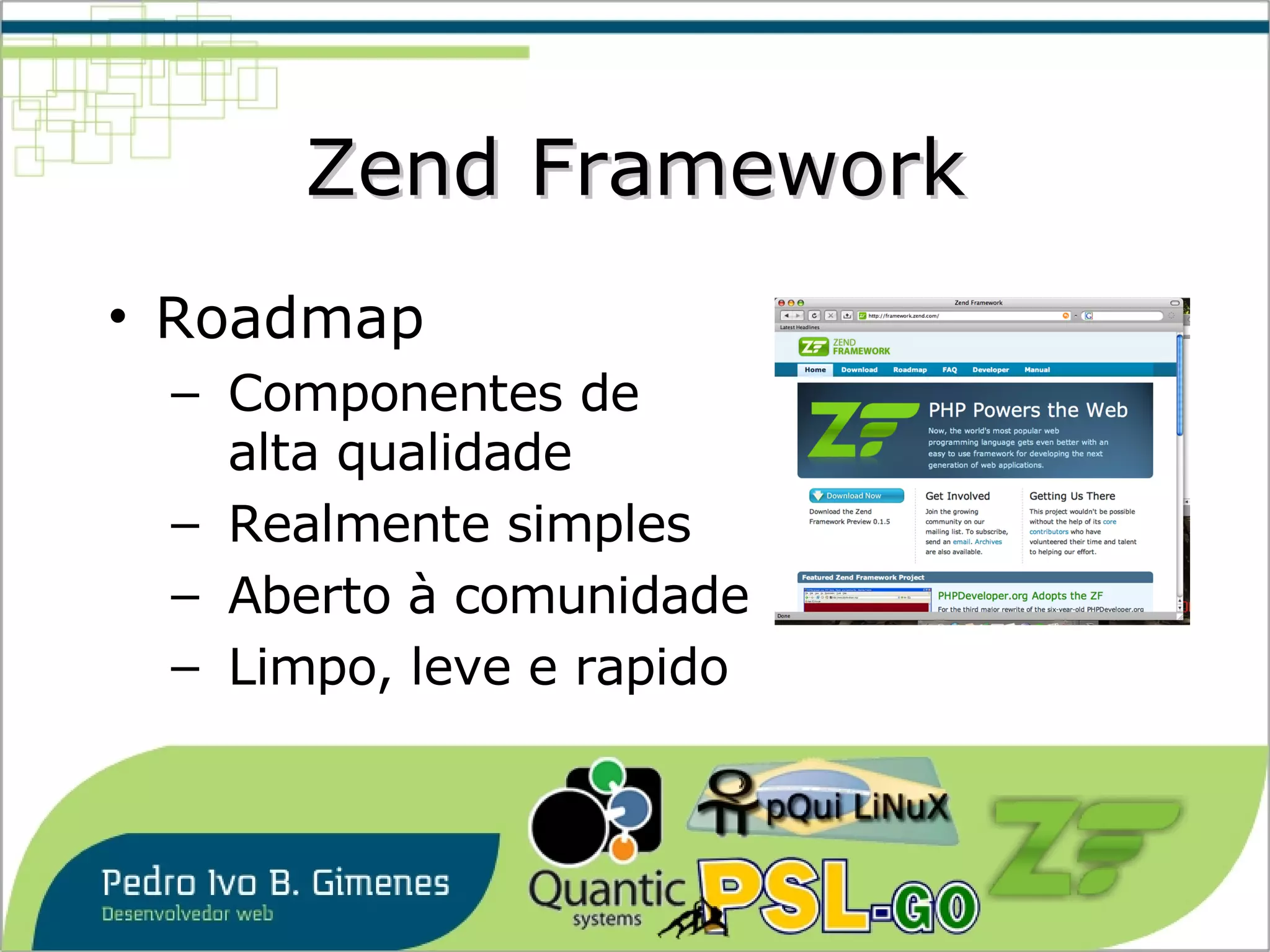 Zend Framework em Exemplos