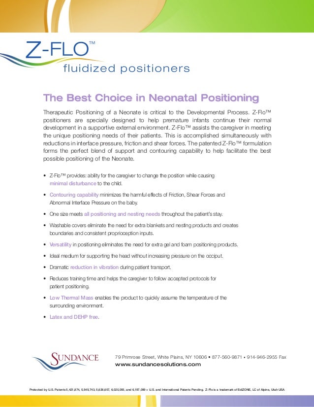 z flo pillow for infants