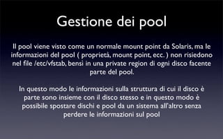 ZFS - Zettabyte File System