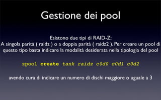 ZFS - Zettabyte File System
