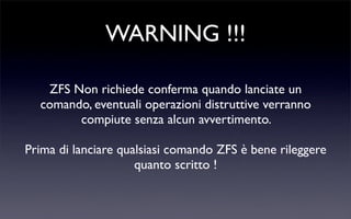 ZFS - Zettabyte File System
