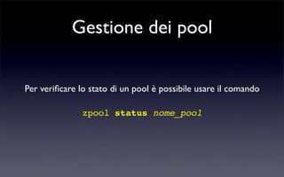 ZFS - Zettabyte File System
