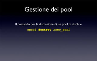 ZFS - Zettabyte File System