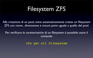 ZFS - Zettabyte File System
