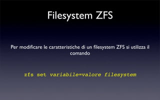 ZFS - Zettabyte File System