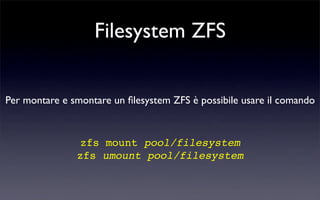 ZFS - Zettabyte File System