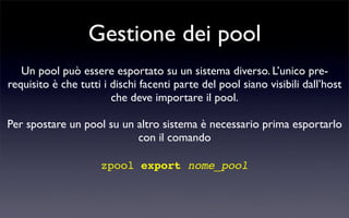 ZFS - Zettabyte File System