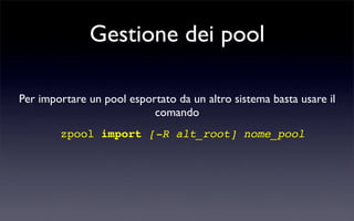 ZFS - Zettabyte File System